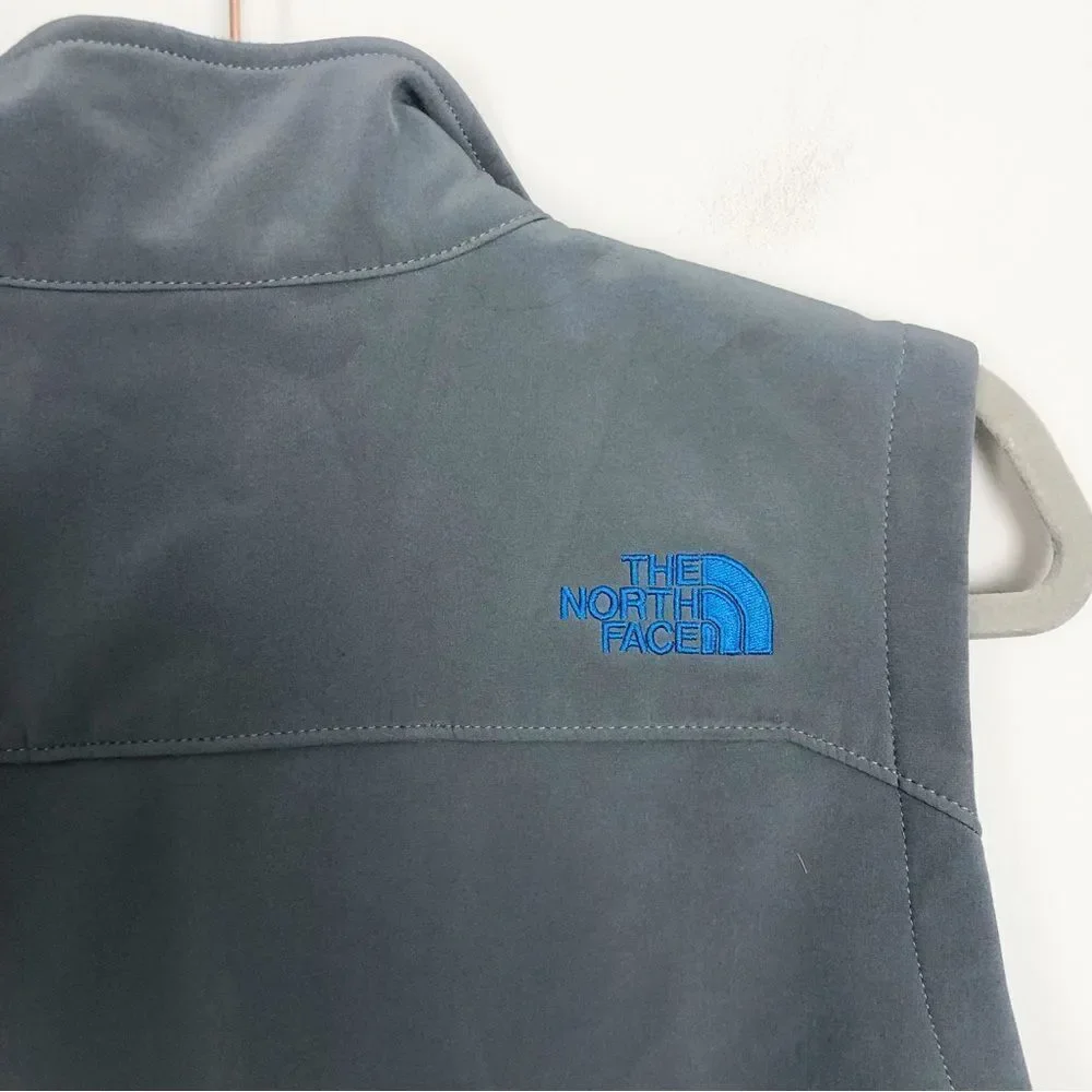THE NORTH FACE | Apex Bionic Zip Front Vest Gray & Turquoise Men’s Size Small